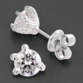 Dragon Claw 925 Sterling Silver VVS Moissanite Stud Earrings