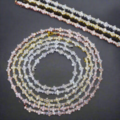 4mm Cross 925 Sterling Silver VVS Moissanite Tennis Chain