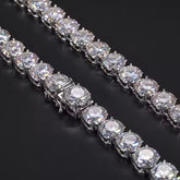 10mm VVS D-Color Moissanite Tennis Bracelet