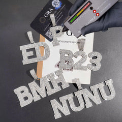 Custom Letter/Number Moissanite Pendant