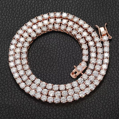 5mm VVS Moissanite 925 Sterling Silver Tennis Bracelet